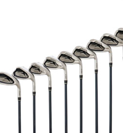 Bộ gậy sắt Mizuno JPX E500 flex SR